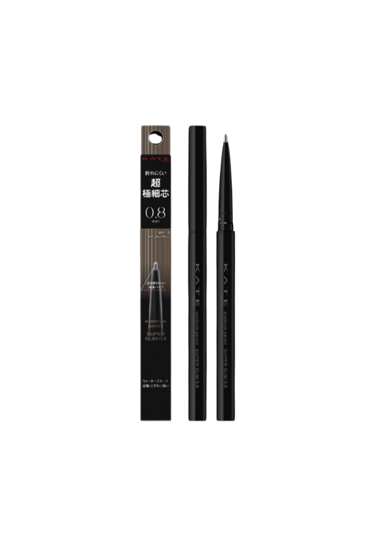 KATE KATE Eyebrow Pencil Super Slim 0.8 (#BR-3)(0.02g) BR3