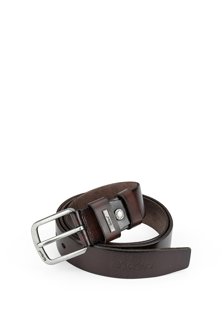 Kickers KICKERS Full Grain Cowhide Men Adjustable Length Pin-Lock Belt