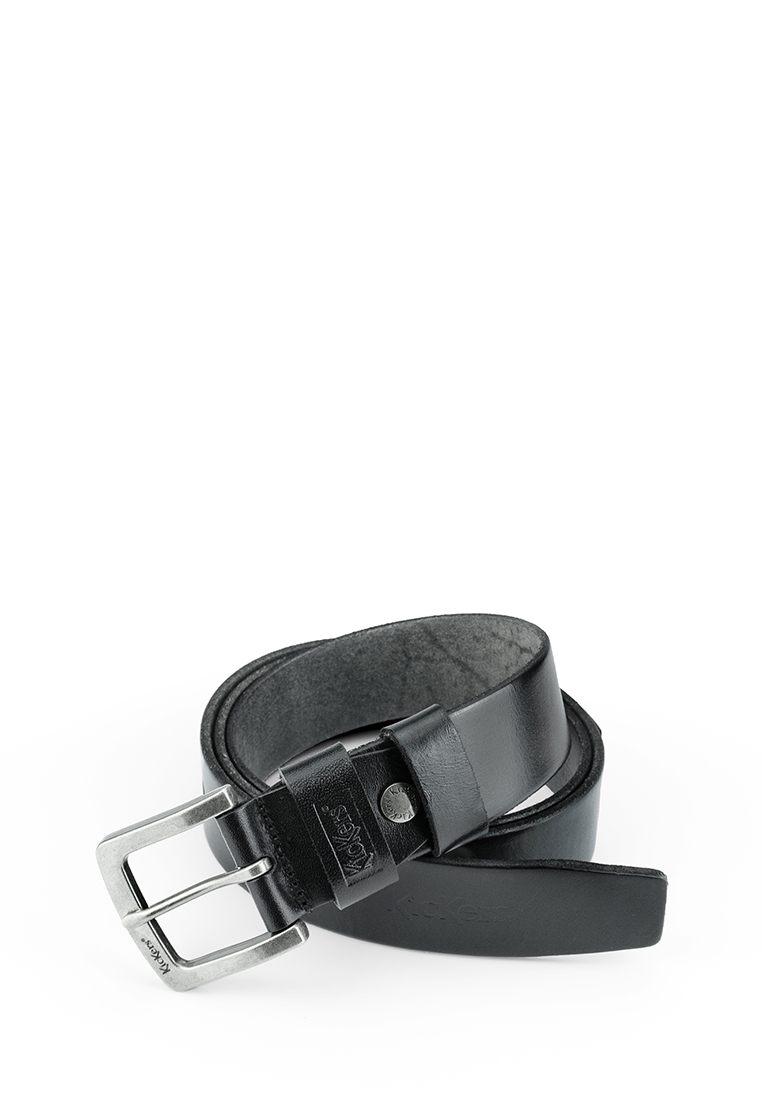 Kickers KICKERS Full Grain Cowhide Men Adjustable Length Pin-Lock Belt