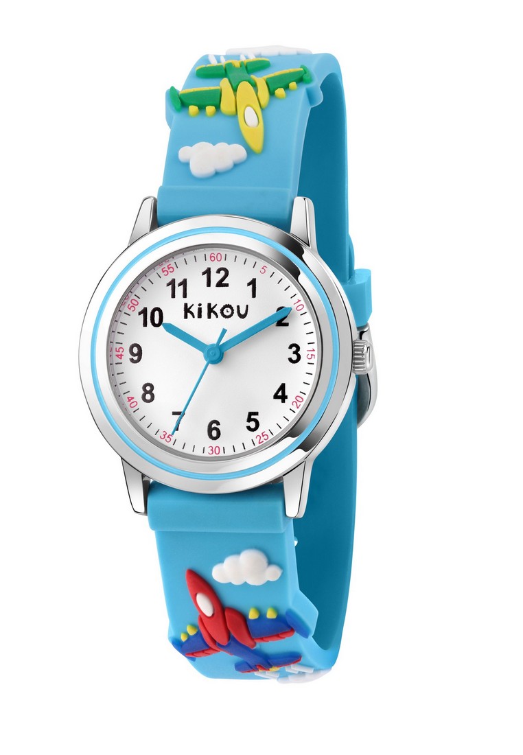 KIKOU [Xmas Gift] Kikou Hobby Collection 28mm White Dial Kids Watch R4551101001