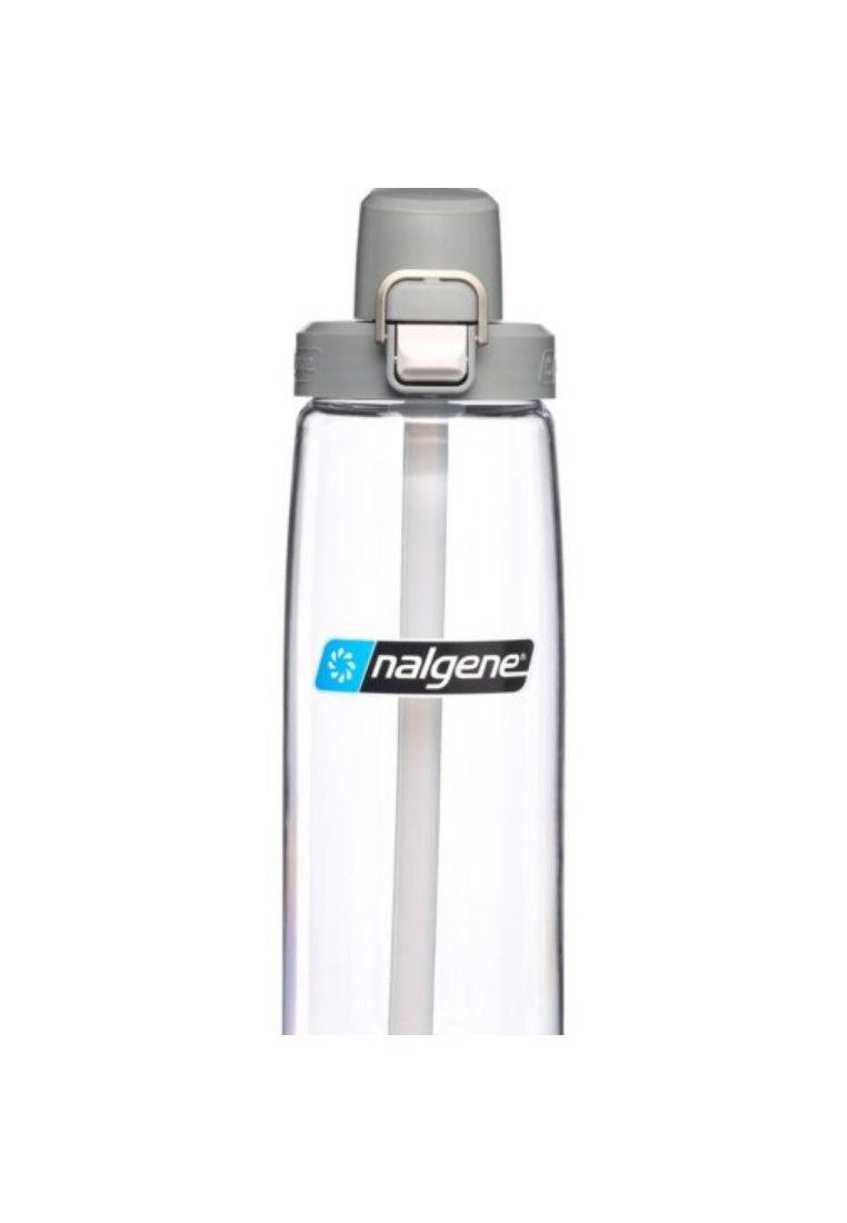 Kinto Nalgene 24Oz Fresh Flow Straw Bottle - Clear With Gray Cap