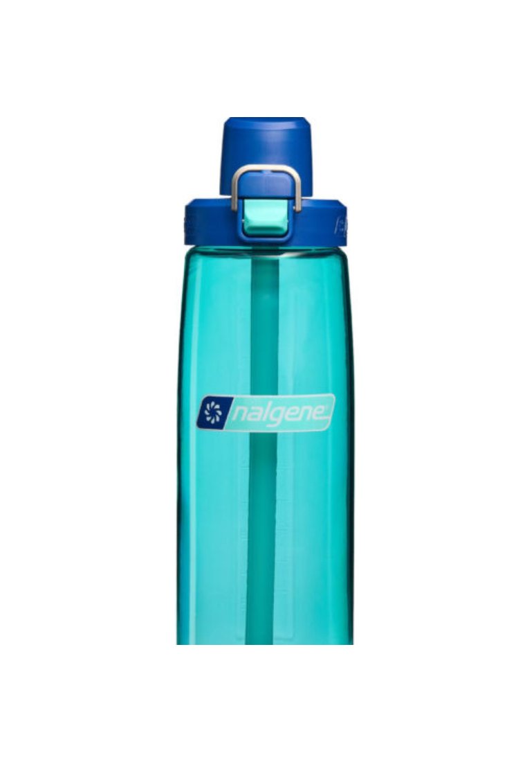 Kinto Nalgene 24Oz Fresh Flow Straw Bottle - Blue Aqua With Blue Cap