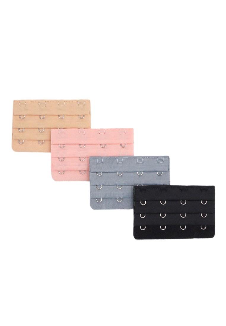 Kiss & Tell 4 Pack Bra Extender 4 Hooks
