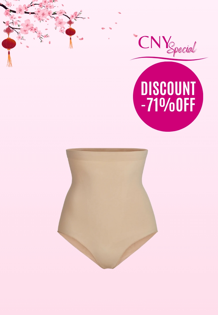Cheap Flarixa S-6XL Plus Size Panties 2 In 1 Body Shaping Underwear High  Waist Tummy Seamless Women's Panties Slimming Lingerie Shaper