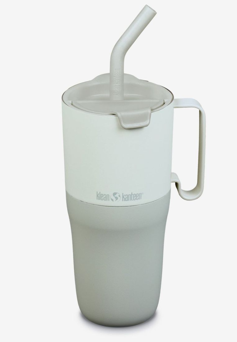 Klean Kanteen Klean Kanteen Rise 26Oz Tumbler (with Flip Straw Lid) (Barely Blue)