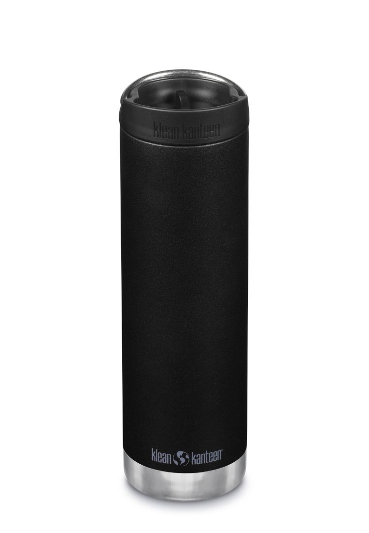 Klean Kanteen Klean Kanteen Insulated TKWide 20oz Water Bottle (with Cafe Cap) (Black)