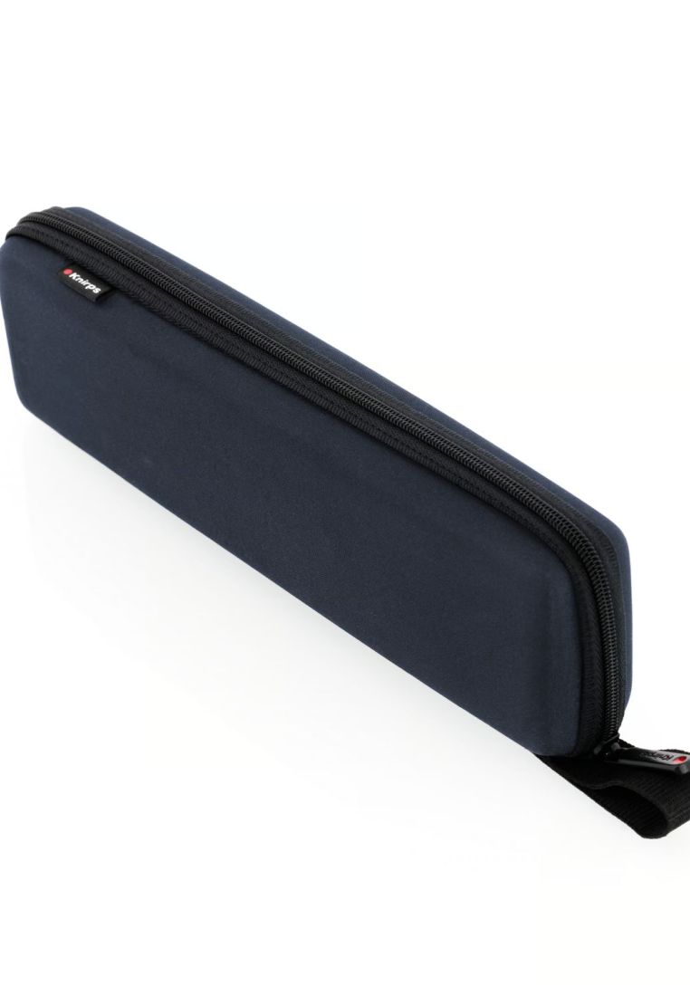 Knirps Knirps X4U Ultralight Slim Manual With Eva Case (UV Protection) - Navy / Black Inner Coating