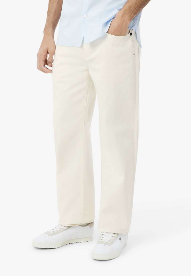 Lacoste Straight Leg Indigo Denim Jeans
