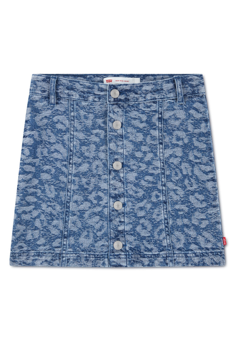 Levi's Girls Jacquard Button Front Skirt (Big Kids)