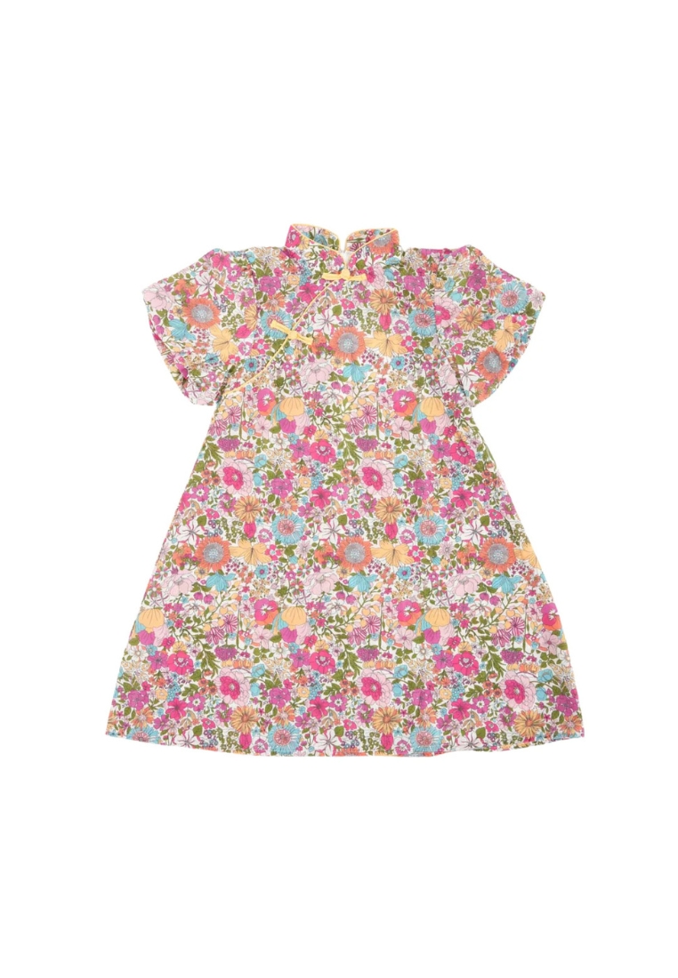 Little Kooma Floral Baby Kids Girl Cheongsam Dress 0854