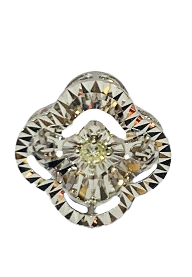LITZ LITZ 18K White Gold Diamond Pendant DP0046-W (0.45G+/-)