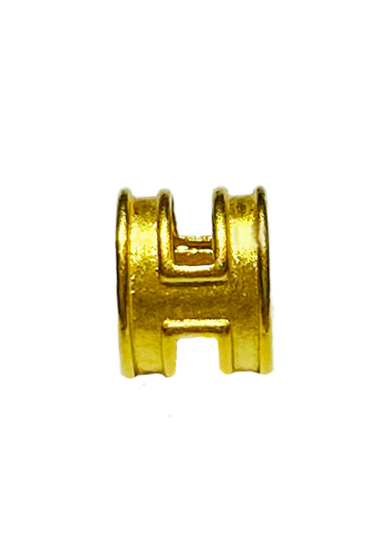 LITZ [SPECIAL] LITZ 999 (24K) Gold H Charm H牌 EPC0145 (0.08g+/-)