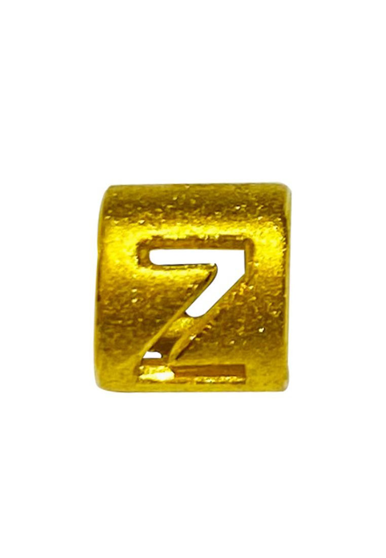 LITZ [Special] LITZ 999 (24K) Gold Alphabet Charm 字母牌 EPC1117-Z-0.41g+/-