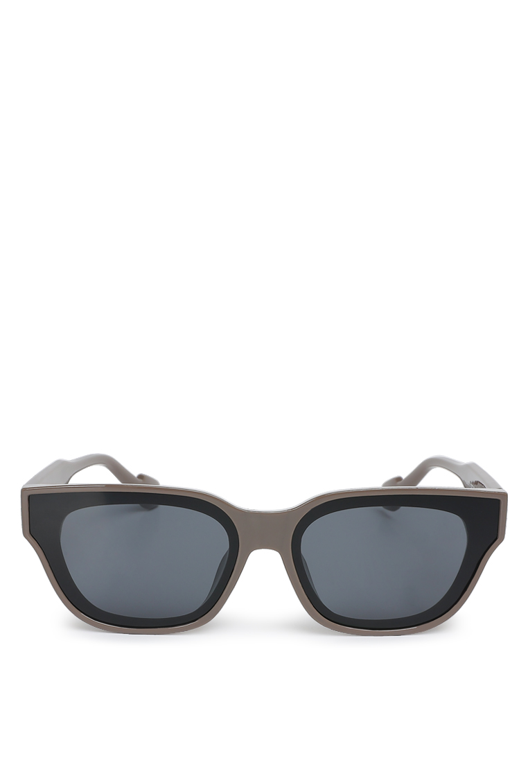 London Rag Square Cat Eye Sunglasses in Coffee