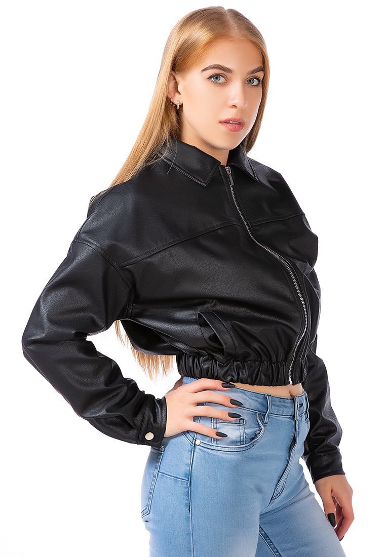 Buy Leather Jacket For Women Online Zalora Malaysia Brunei