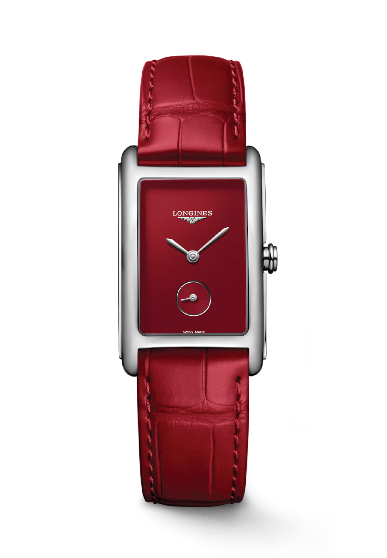 Longines Longines Dolcevita Leather Strap Quartz Women Watch L55124912