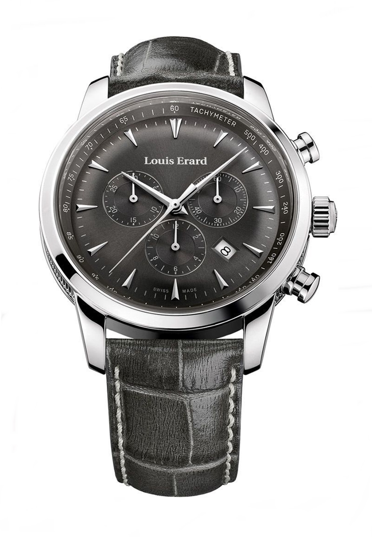 Louis Erard HERITAGE CHRONOGRAPH QUARTZ 42mm MEN WATCH 13900AA03BDC103