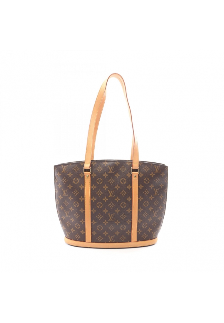 Louis Vuitton Pre-Loved Louis Vuitton Babylon monogram Shoulder bag PVC leather Brown