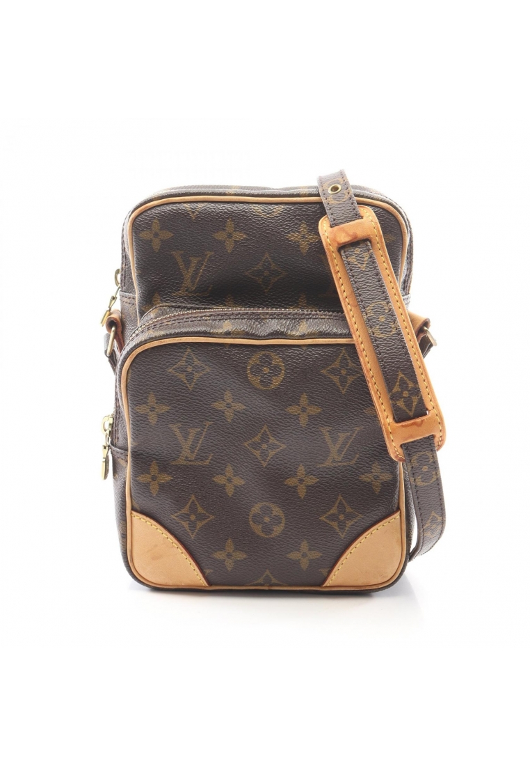 Louis Vuitton Pre-Loved Louis Vuitton Amazon monogram Shoulder bag PVC leather Brown