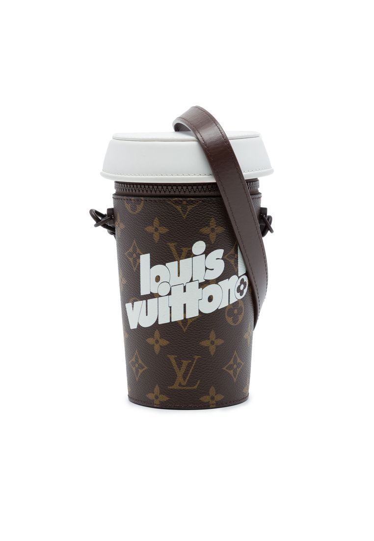 Louis Vuitton Pre-Loved Louis Vuitton Monogram Coffee Cup Pouch