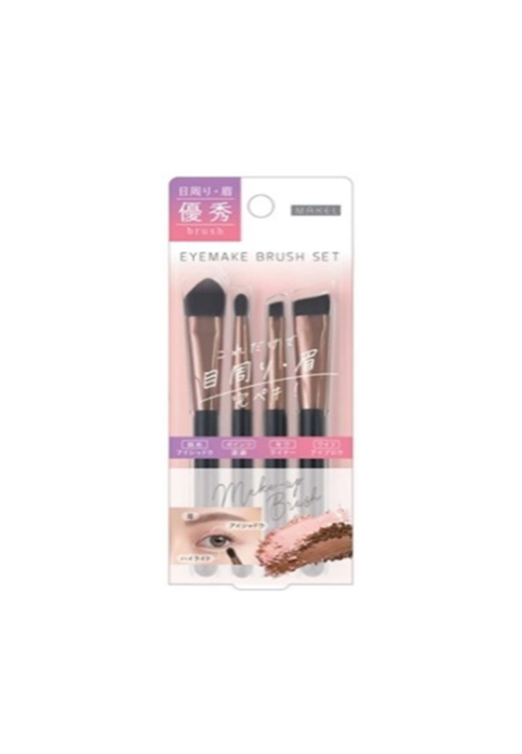 Lucky Lucky MAKEL EYEMAKE BRUSH SET, 4PC 4piece