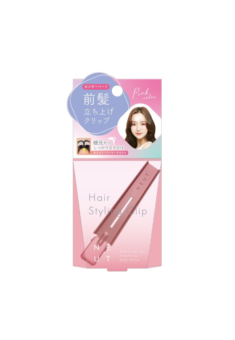 Lucky Lucky Neut Hair Styling Clip (Pink) (1pc) 1piecePINK