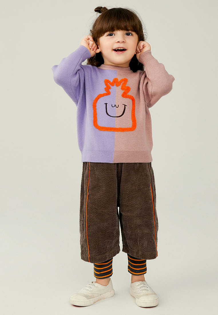 M.Latin Multicolour Graphic Sweater