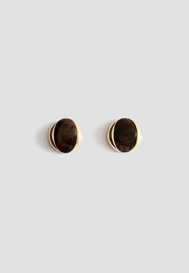 Mango Stone Earrings