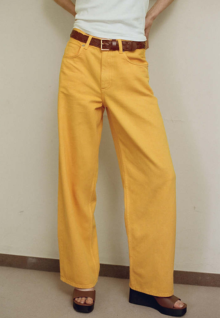 Mango Straight Low-Waist Jeans