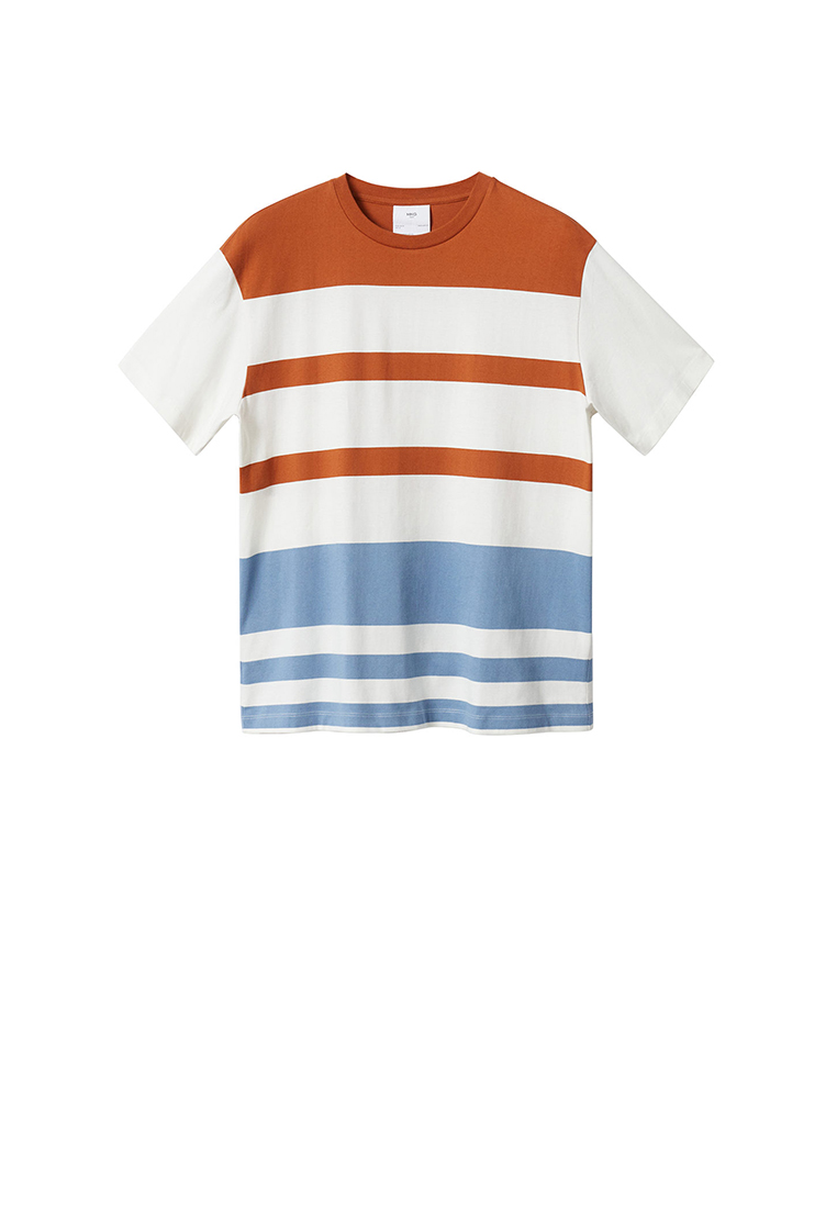 striped shirt under t shirt