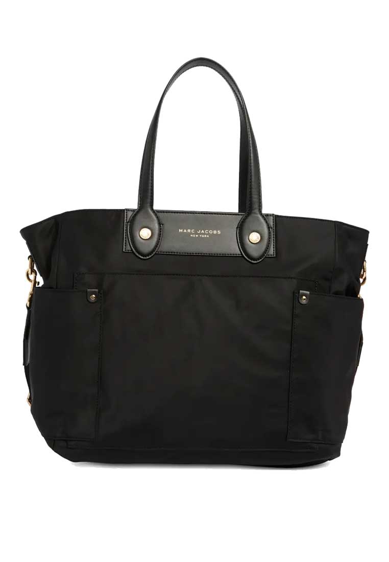Marc Jacobs Preppy Nylon Baby Tote Bag Black 4P5HTT065H02