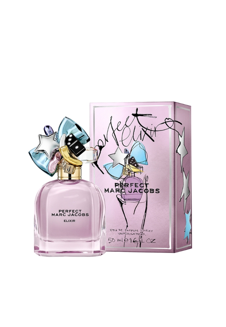 Marc Jacobs Fragrances Perfect Elixir Eau de Parfum 50ml - Purple Rhubarb, Golden Amber Woods,  Vani