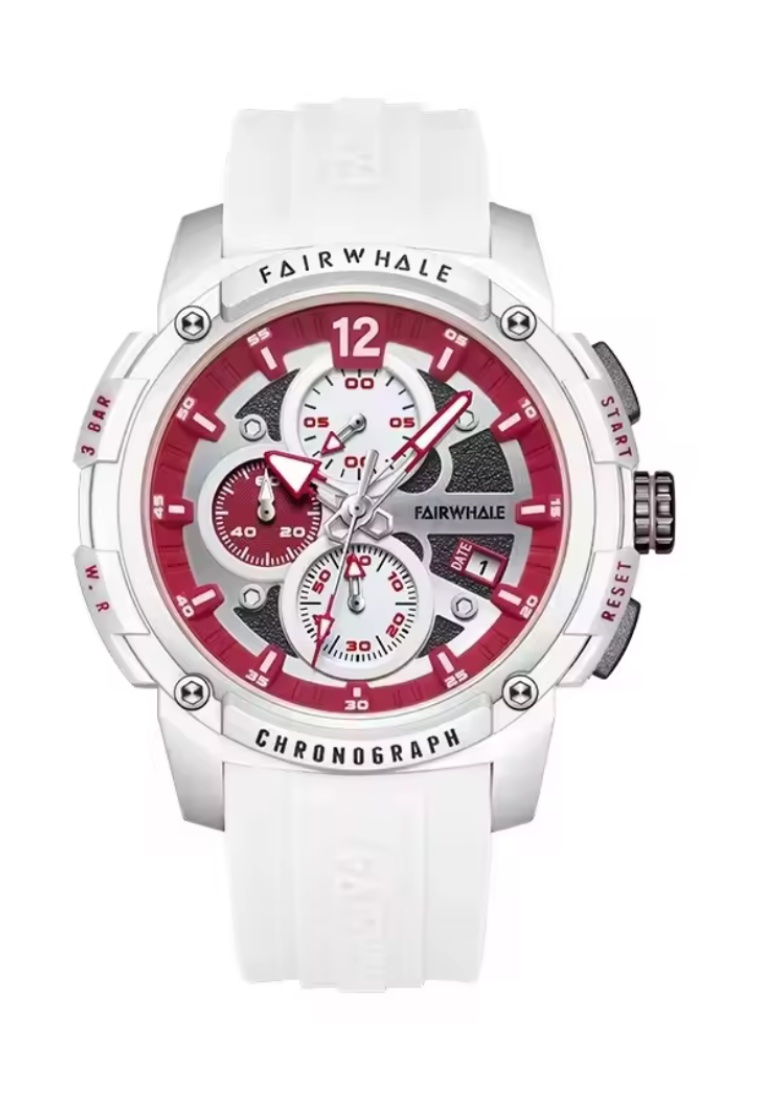 Mark Fairwhale Unisex Rubber Electronic Watch, 41mm, Rubber Strap