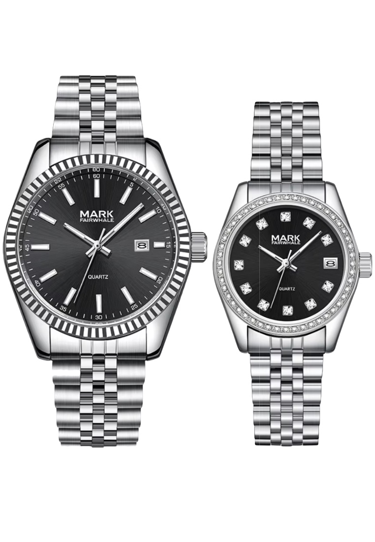 Mark Fairwhale 2 Watches - His and Hers - Quartz Movements - 40mm (Large Model) & 32mm (Small Model)
