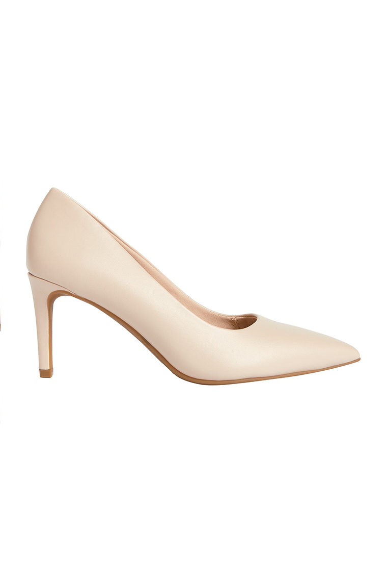 M&amp;S Stiletto Heel Pointed Court Shoes - T02/5324