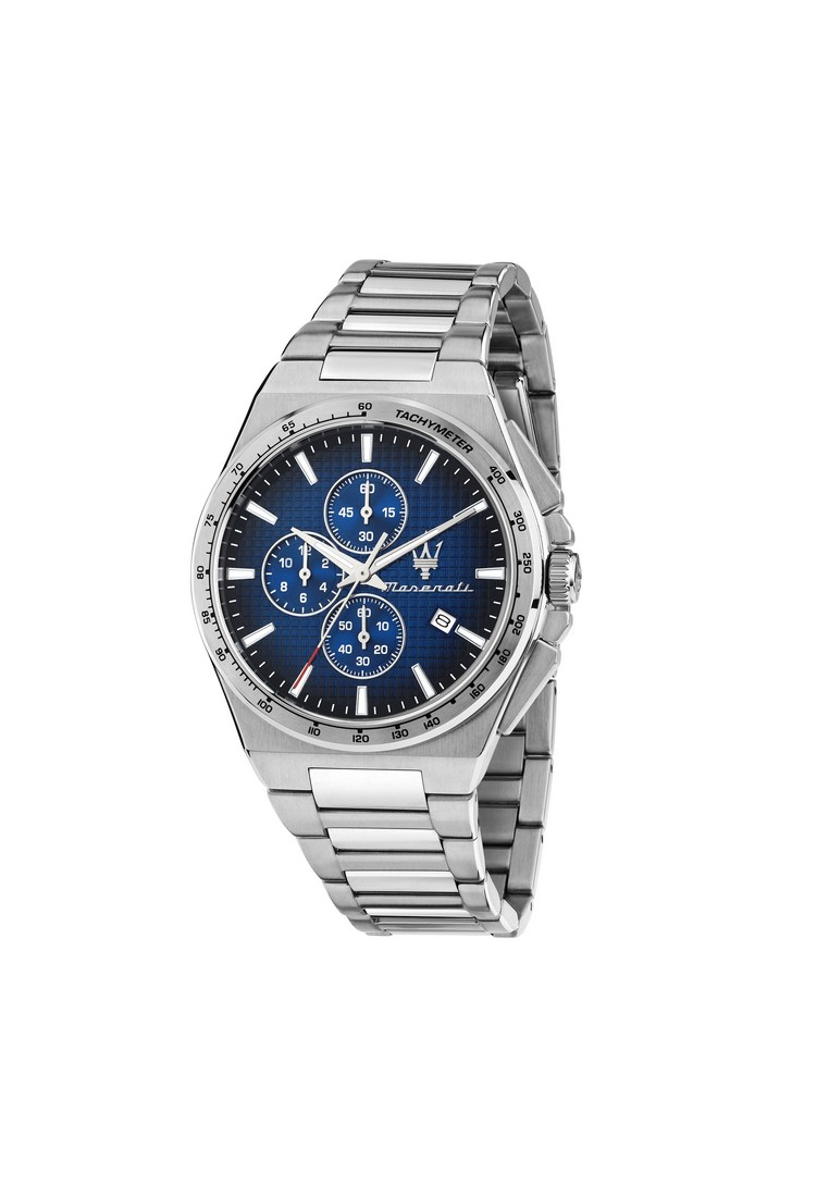 Maserati 【2 Years Warranty】MASERATI Velocita Silm' 41mm Blue Men's Quartz Watch R8873653003