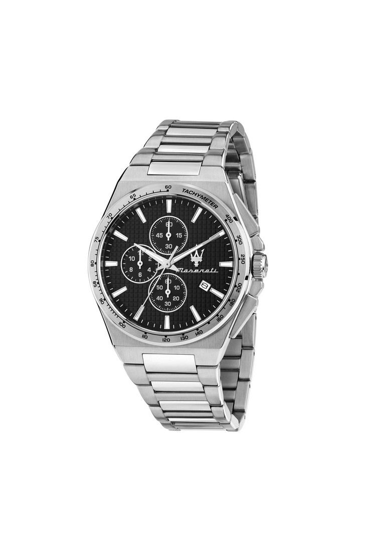 Maserati 【2 Years Warranty】MASERATI Velocita Silm' 41mm Black Men's Quartz Watch R8873653004