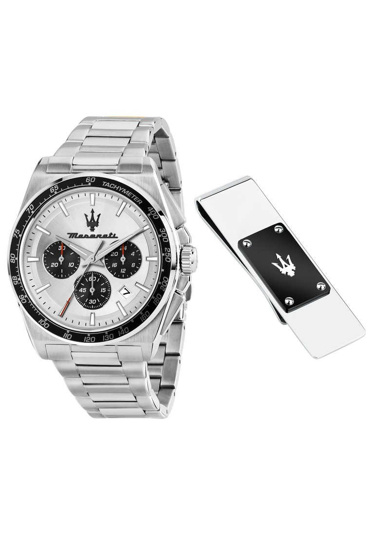 Maserati 【2 Years Warranty】MASERATI Velocita' 43mm Men's Quartz Watch R8873652009
