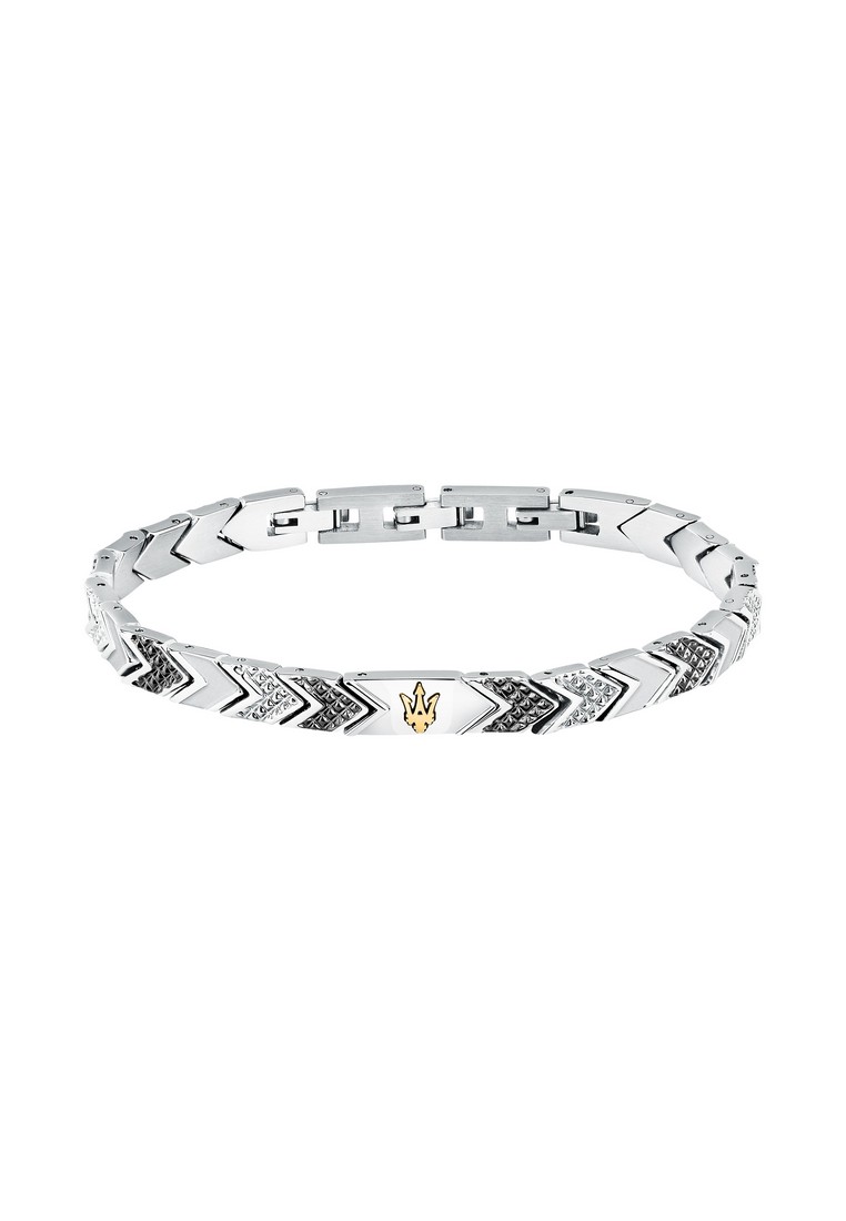 Maserati MASERATI Jewels 215mm Men's Stainless Steel Bracelet, Red-Green+Blue, JM225AVD88 (Adjustabl