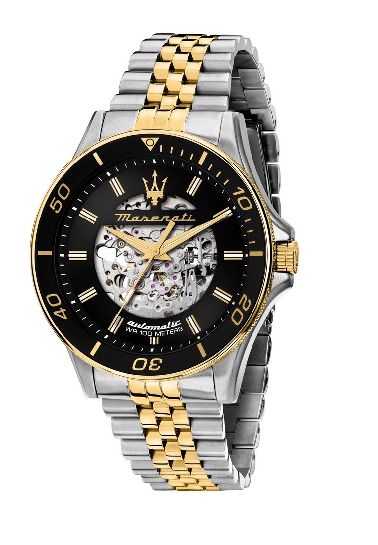 Maserati 【2 Years Warranty】Maserati Sfida 44mm Men's Automatic Watch R8823140010