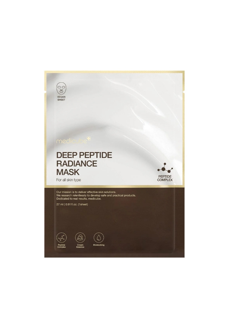 medicube Deep Peptide Radiance Mask 27ml x 1pc