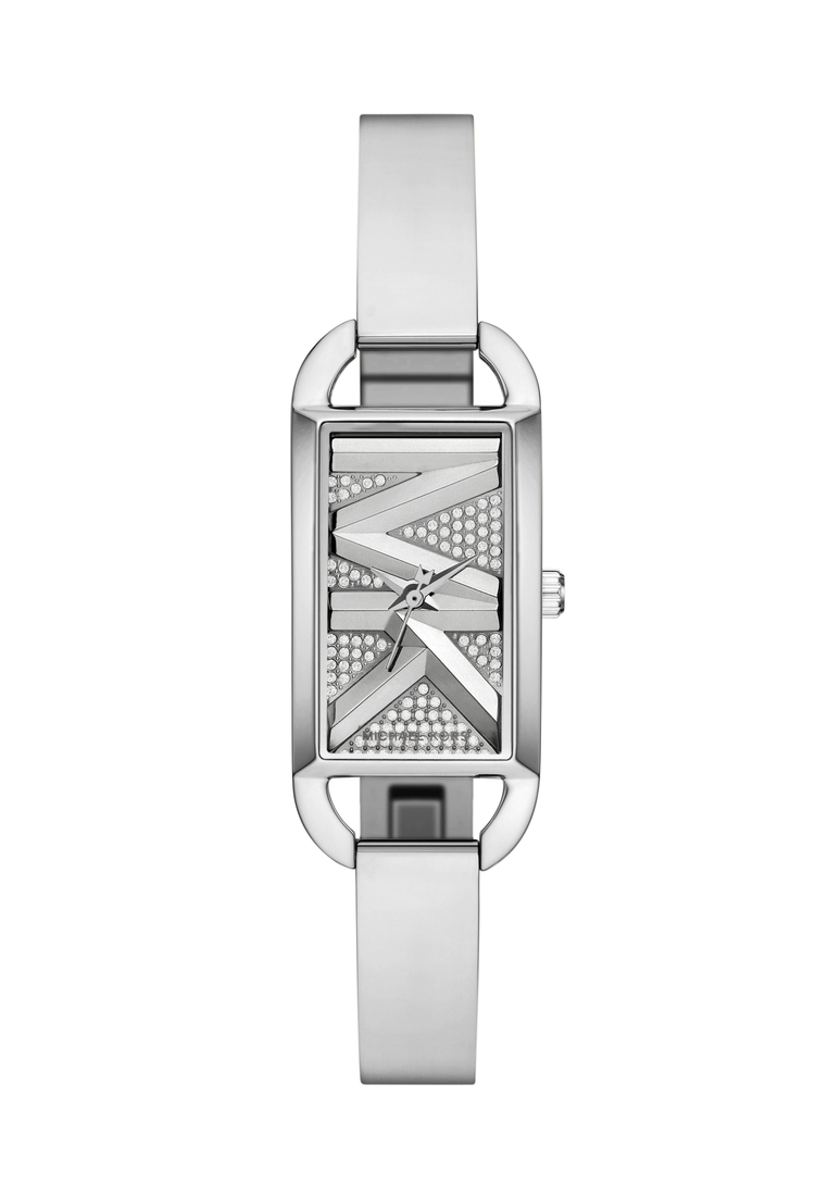 Michael Kors Michael Kors Women's Mk Empire Analog Watch ( MK4841 ) - Quartz, Silver Case, Rectangul