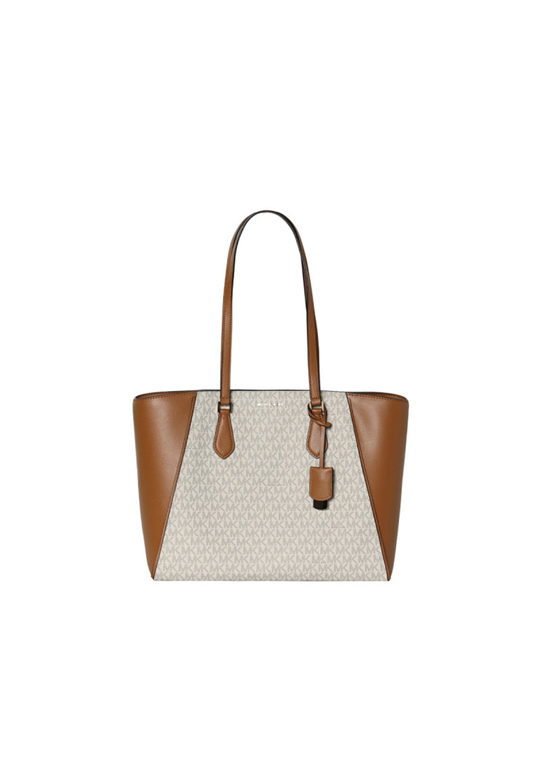 Michael Kors Ladies' Handbag in Lavender Color Paired with Brown 30F4GTBT7B