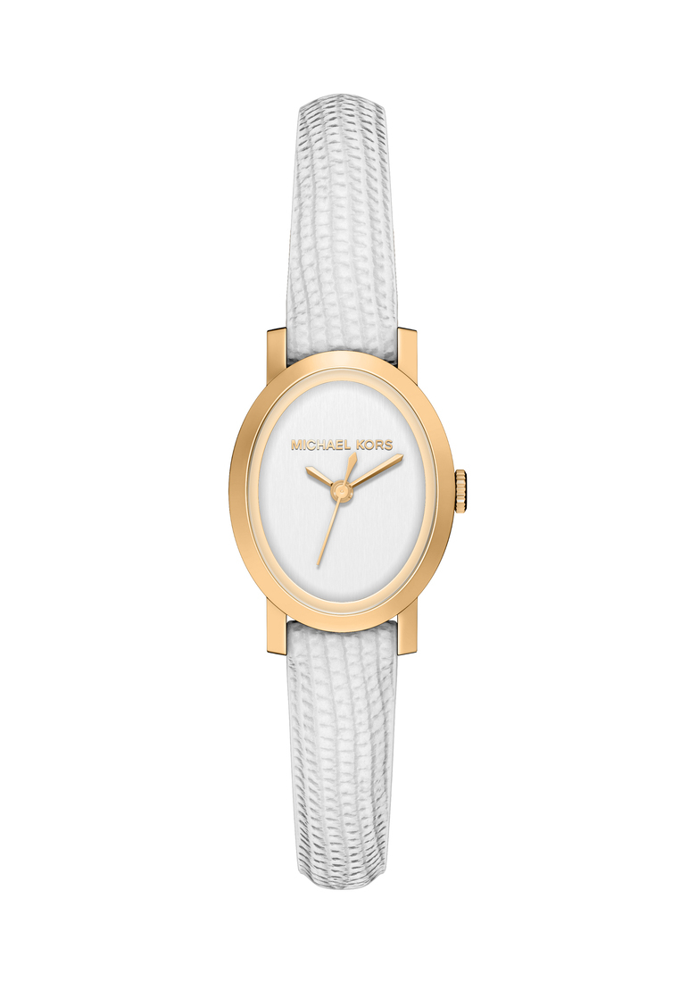 Michael Kors Michael Kors Women's Maude Analog Watch ( MK7586 ) - Quartz, Gold Case, Oval Dial, 10 M
