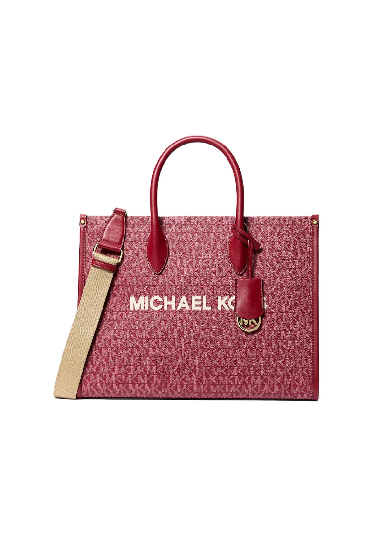 Michael Kors Mirella Women's Handbag in Cherry Color 35F5G7ZT2V