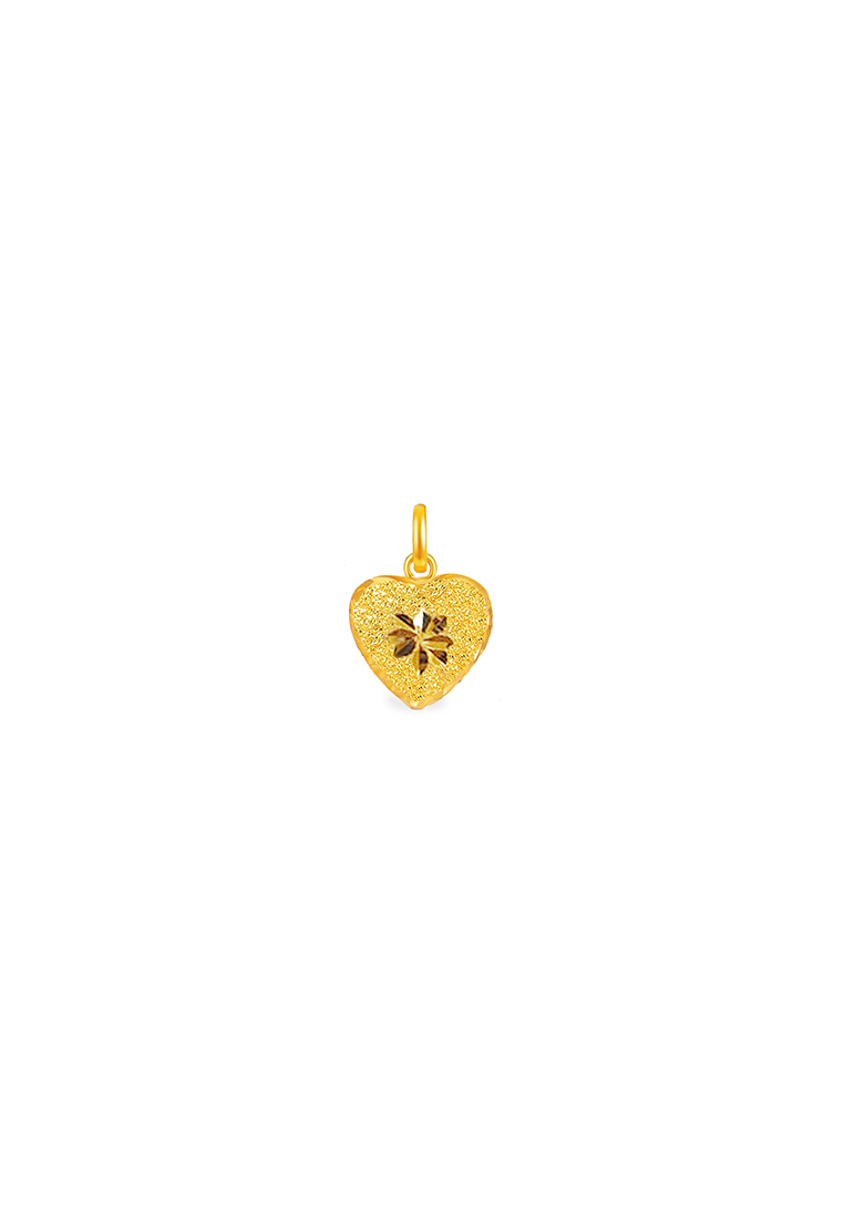 MJ Jewellery 916/22K Gold Love Pendant B250 (M Size)
