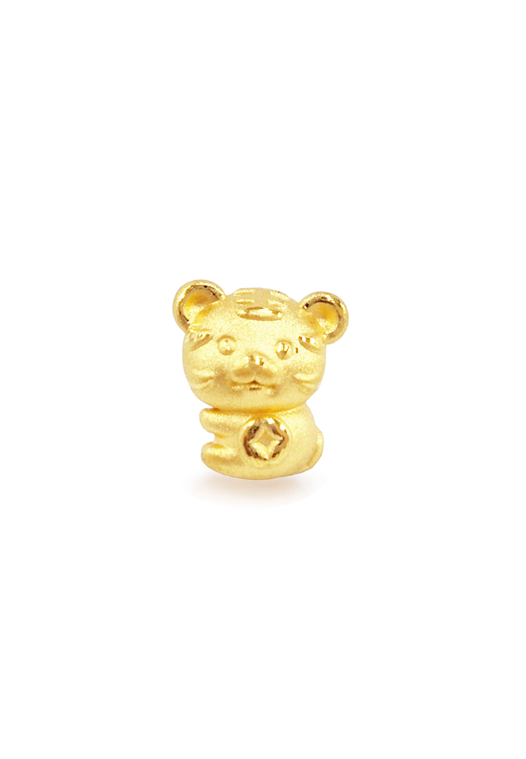 MJ Jewellery 999.9/24K Pure Gold 3D 12 Zodiac Charm - Tiger B650C