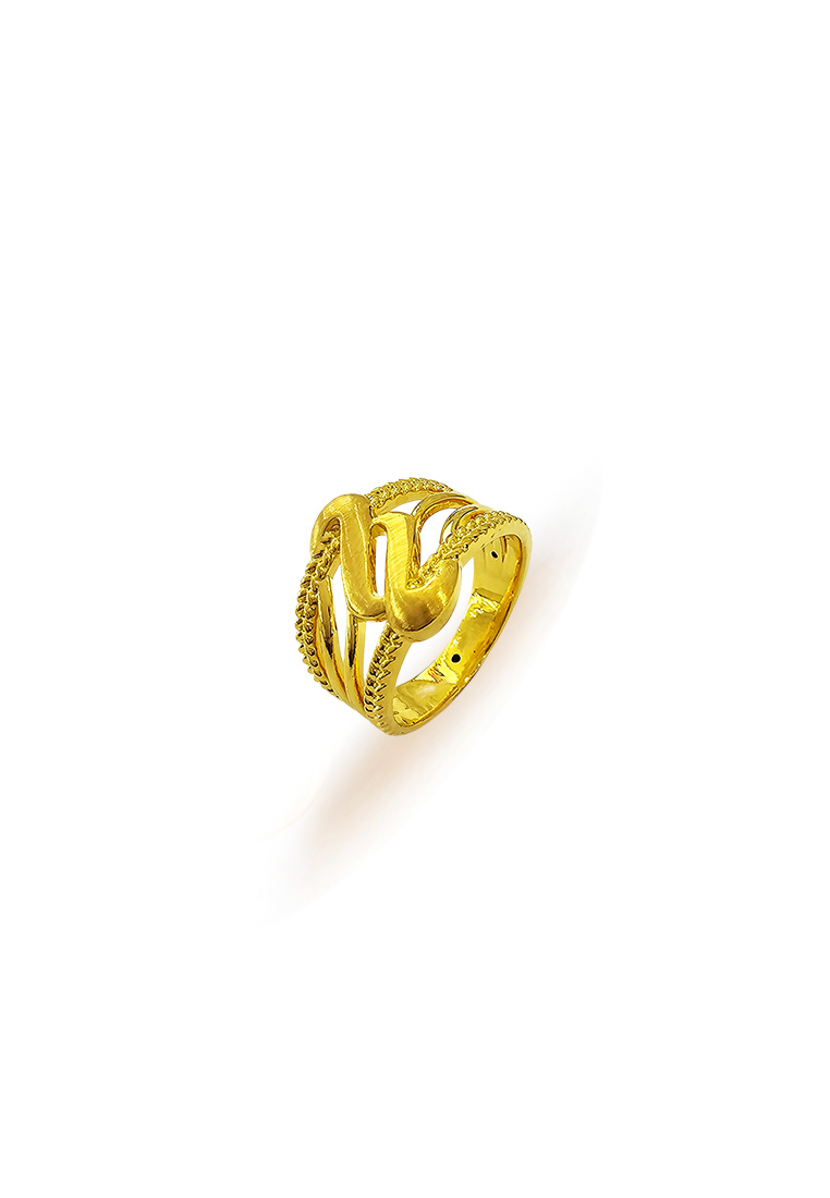 MJ Jewellery 916/22K Gold Ring C125