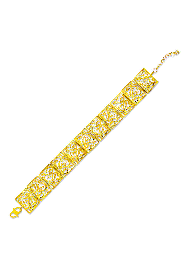 MJ Jewellery 375/9K Gold Bracelet T6