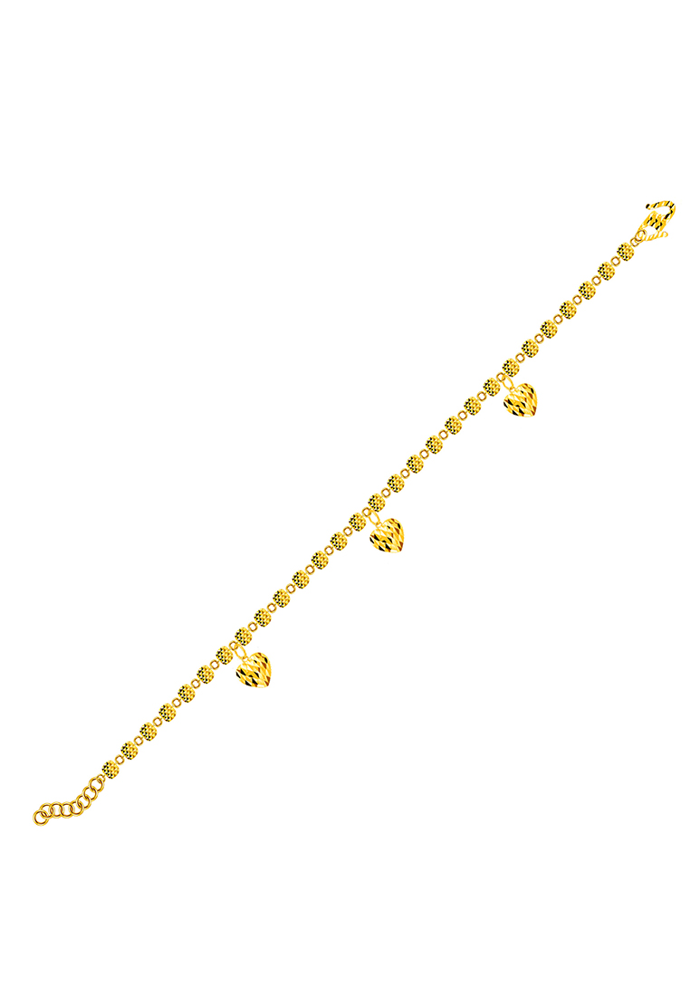 MJ Jewellery 375/9K Gold Bracelet T141